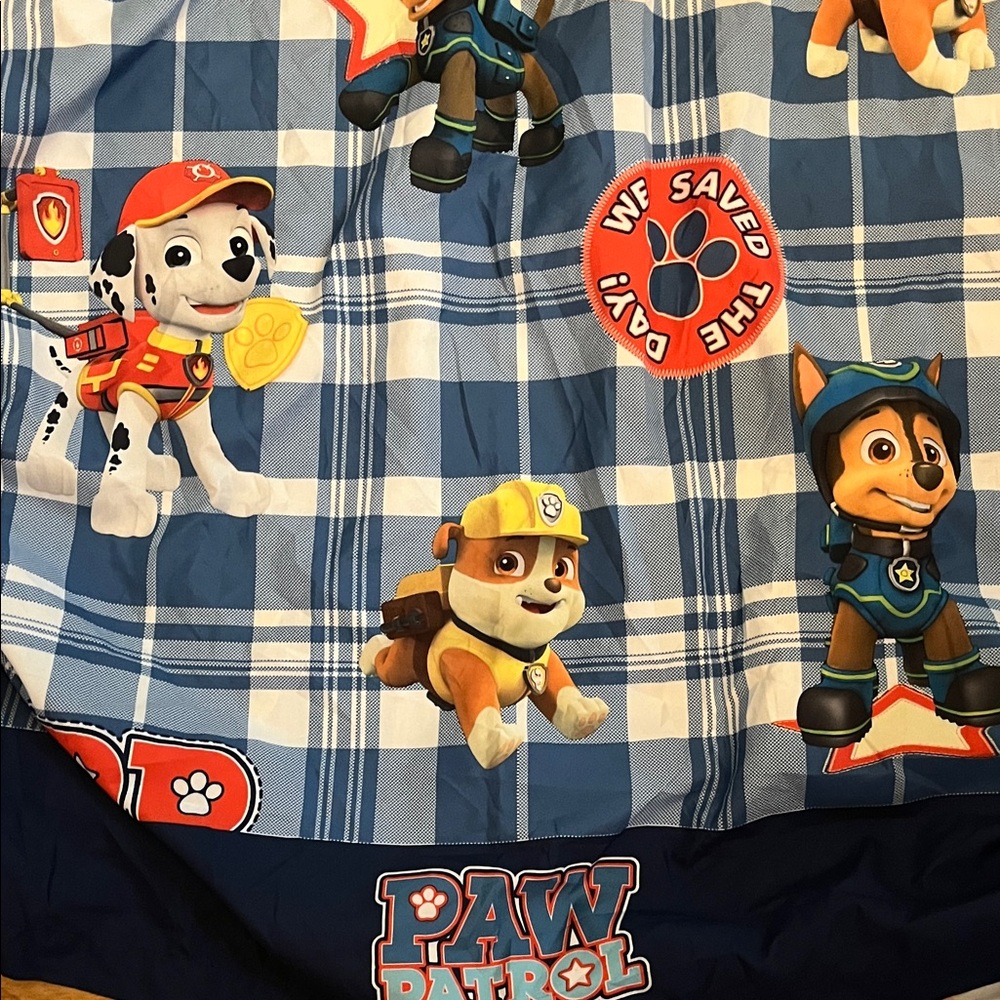 Paw Patrol Blue and Red Bedding Sheets